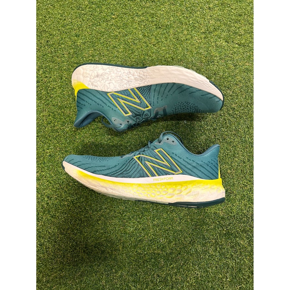 New Balance Fresh Foam Vongo v5 Teal Yellow Running Shoes MVNGOTY5 Mens 11